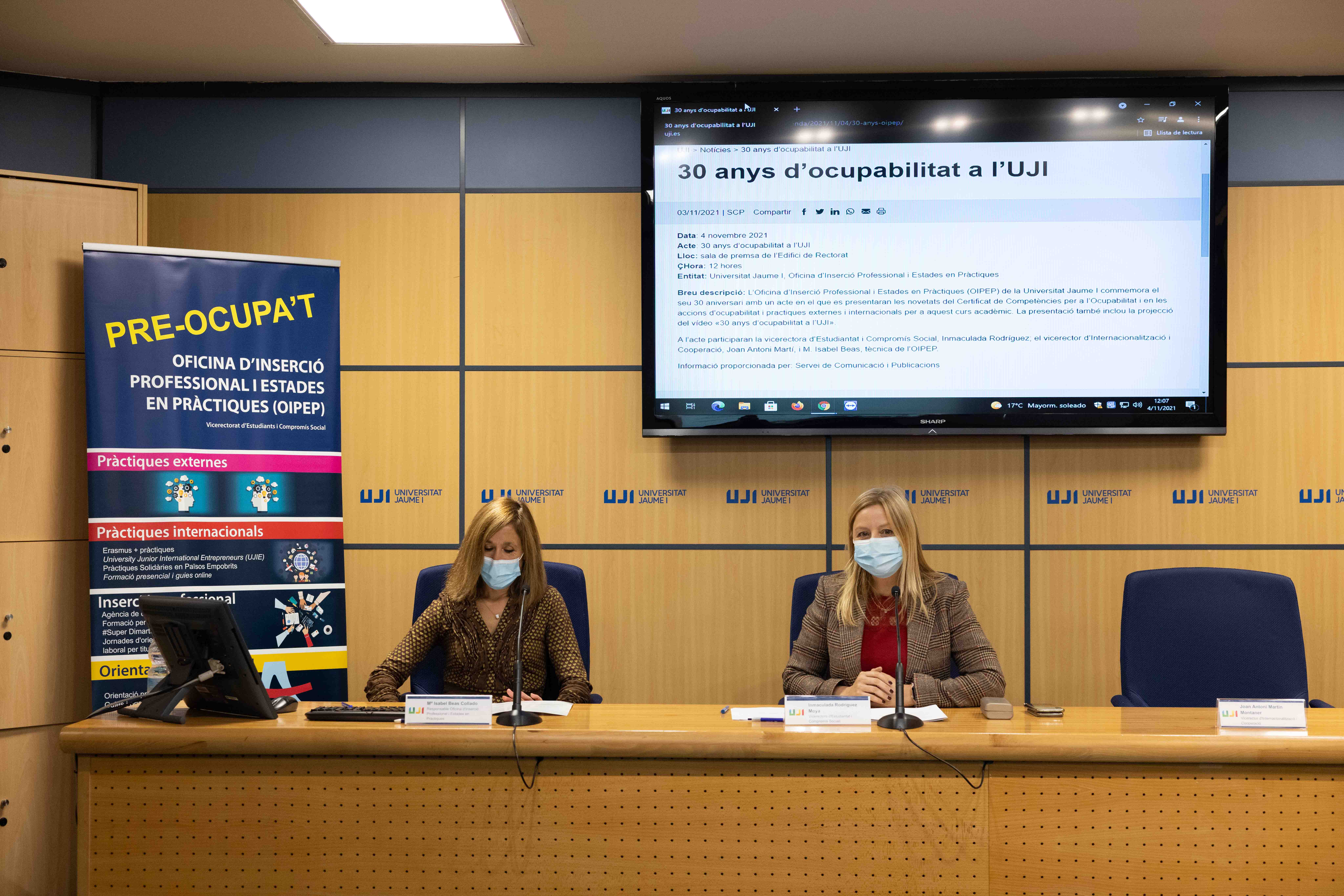 L’UJI presenta les novetats en les accions d’ocupabilitat i del Certificat de Competències per a l’Ocupabilitat