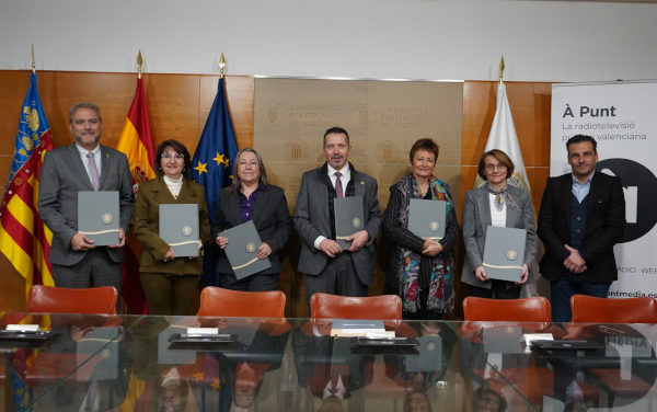 La Corporació Valenciana de Mitjans de Comunicació (CVMC) i les universitats públiques renoven el compromís de col·laboració