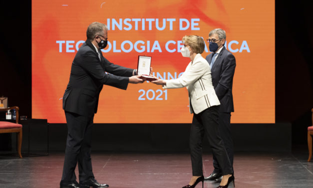 La rectora Eva Alcón destaca l’ITC com a exemple de col·laboració per a fomentar la transferència de coneixement i la innovació