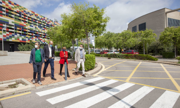 La Universitat Jaume I guanyarà una zona verda de 10.000 metres quadrats entre la Facultat d’Humanes i la zona esportiva