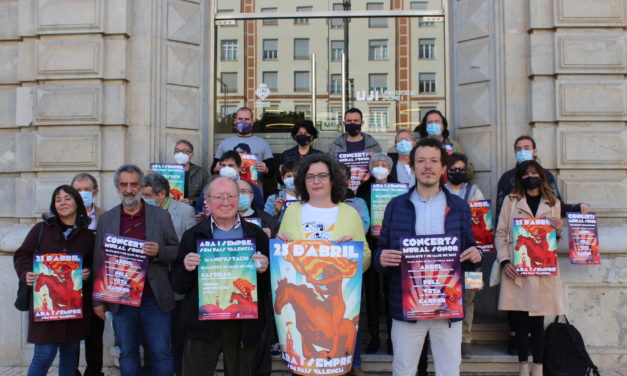 Castelló acollirà la commemoració del 25 d’Abril amb una gran trobada per la llengua i la cultura