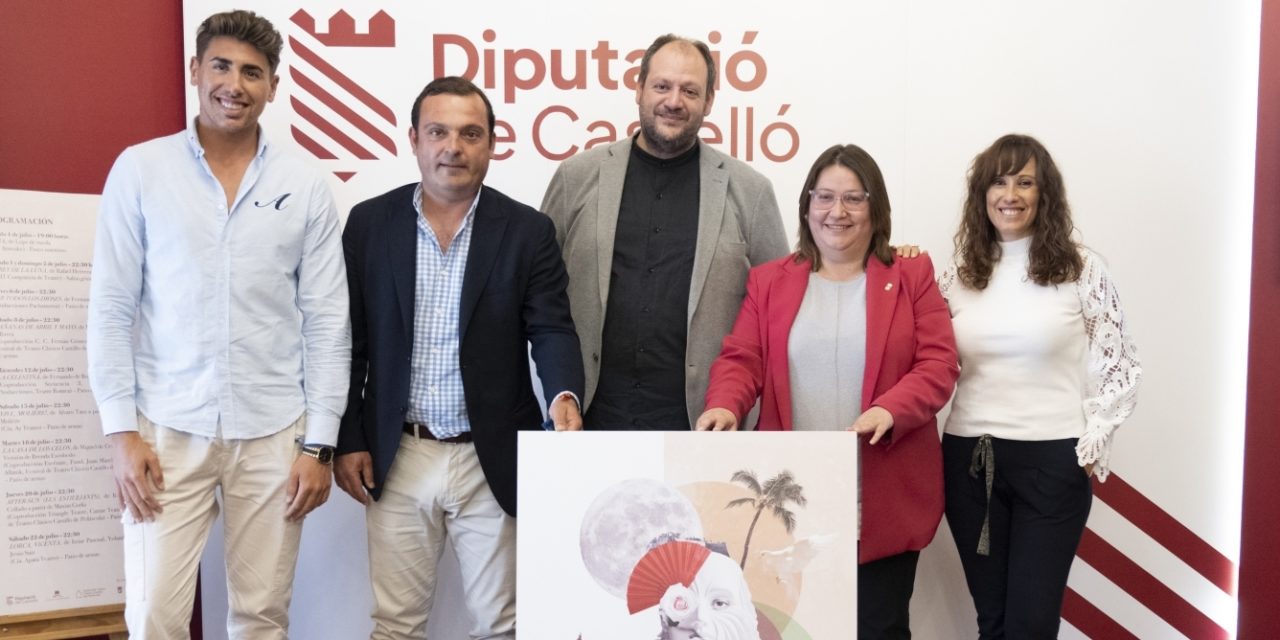 La Diputació de Castelló es converteix en creadora d’espectacles teatrals en la XXVI Edició del Festival Internacional de Teatre Clàssic Castillo de Peníscola