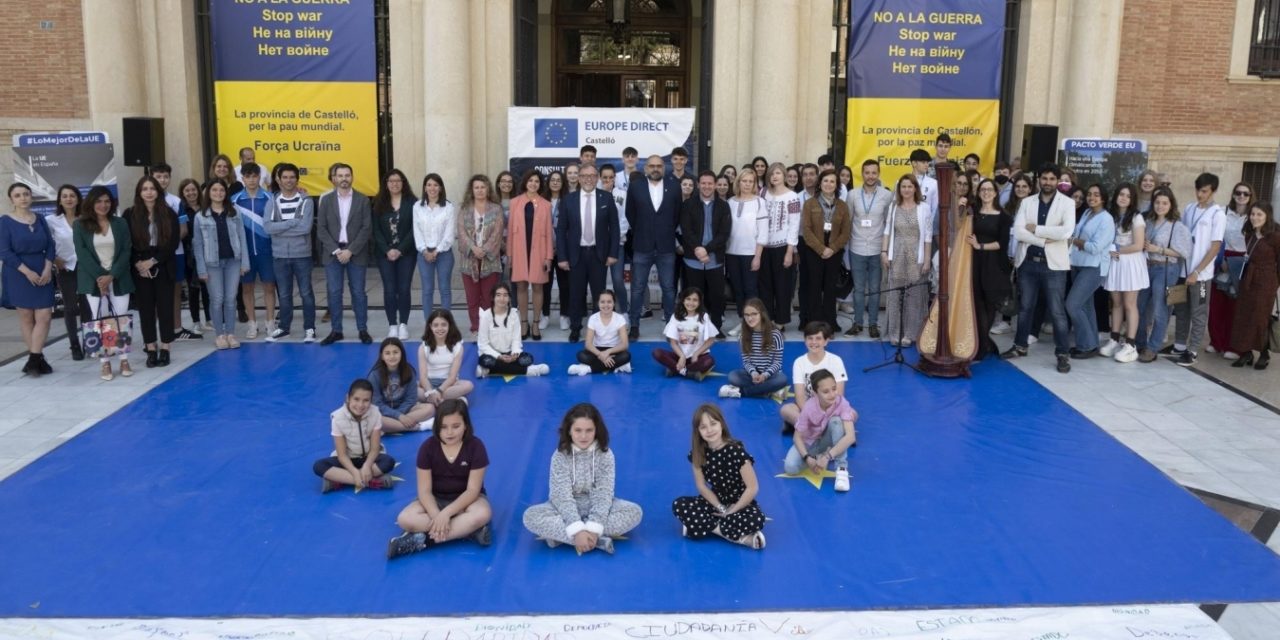 La Diputació de Castelló celebrarà el Dia d’Europa amb les Escoles Ambaixadores, una exposició i la campanya #UnaLlavorPerEuropa