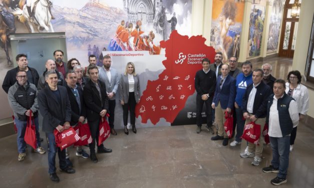 Barrachina presenta la nova marca per a impulsar la província com Castelló Escenari Esportiu i incrementa les ajudes directes del servici d’Esports fins a aconseguir els 3,9 milions