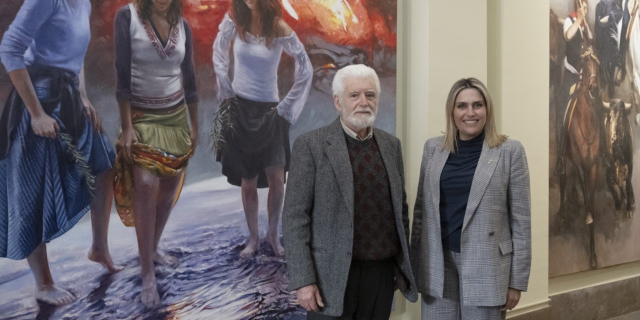 La Diputació de Castelló posa veu al recorregut pels murals pintats per Traver Calzada en el Palau Provincial a través d’un servei d’audioguia