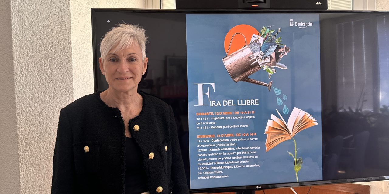 Benicàssim prepara la seua Fira del Llibre per als pròxims 12 i 13 d’abril en la Plaça de la Constitució per a animar a la lectura