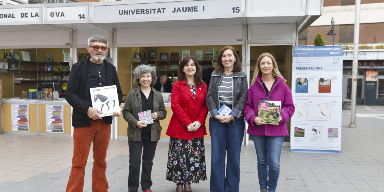 L’UJI presenta a la Fira de Llibre de Castelló les novetats de les publicacions vinculades al territori