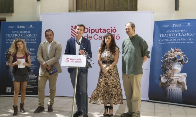 La Diputació de Castelló acosta les arrels escèniques i difon el patrimoni teatral amb la XXVIII edició del Festival de Teatre Clàssic Castillo de Peníscola