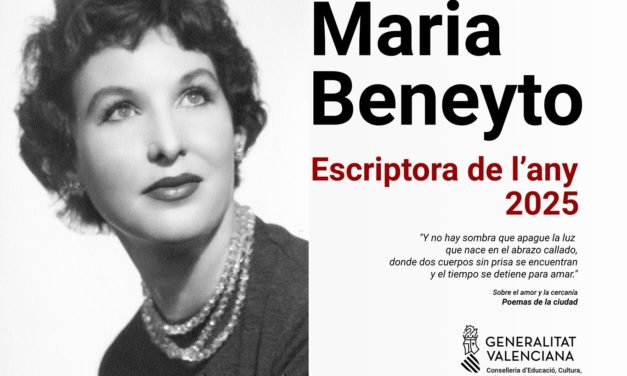 La Generalitat impulsa la difusió de l’obra poètica de Maria Beneyto en el centenari del seu naixement