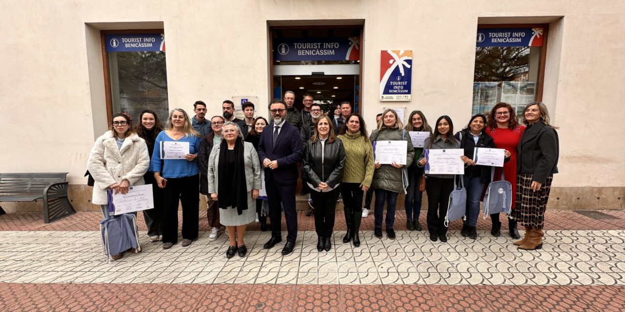Benicàssim aferma el seu compromís amb la qualitat turística amb 22 empreses distingides en el Sistema Integral de Qualitat Turística en Destí
