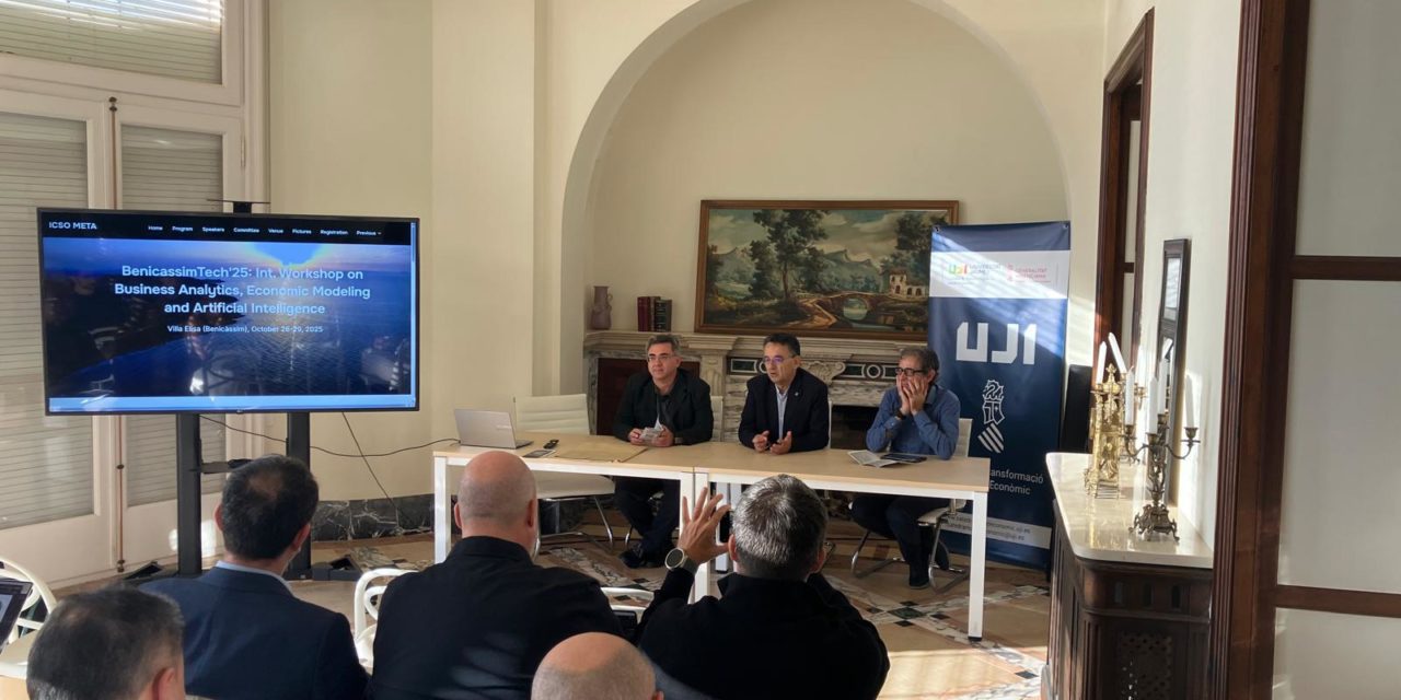 L’anàlisi d’IA en els negocis i la modelització econòmica, protagonistes del BenicàssimTech’25 en Vil·la Elisa