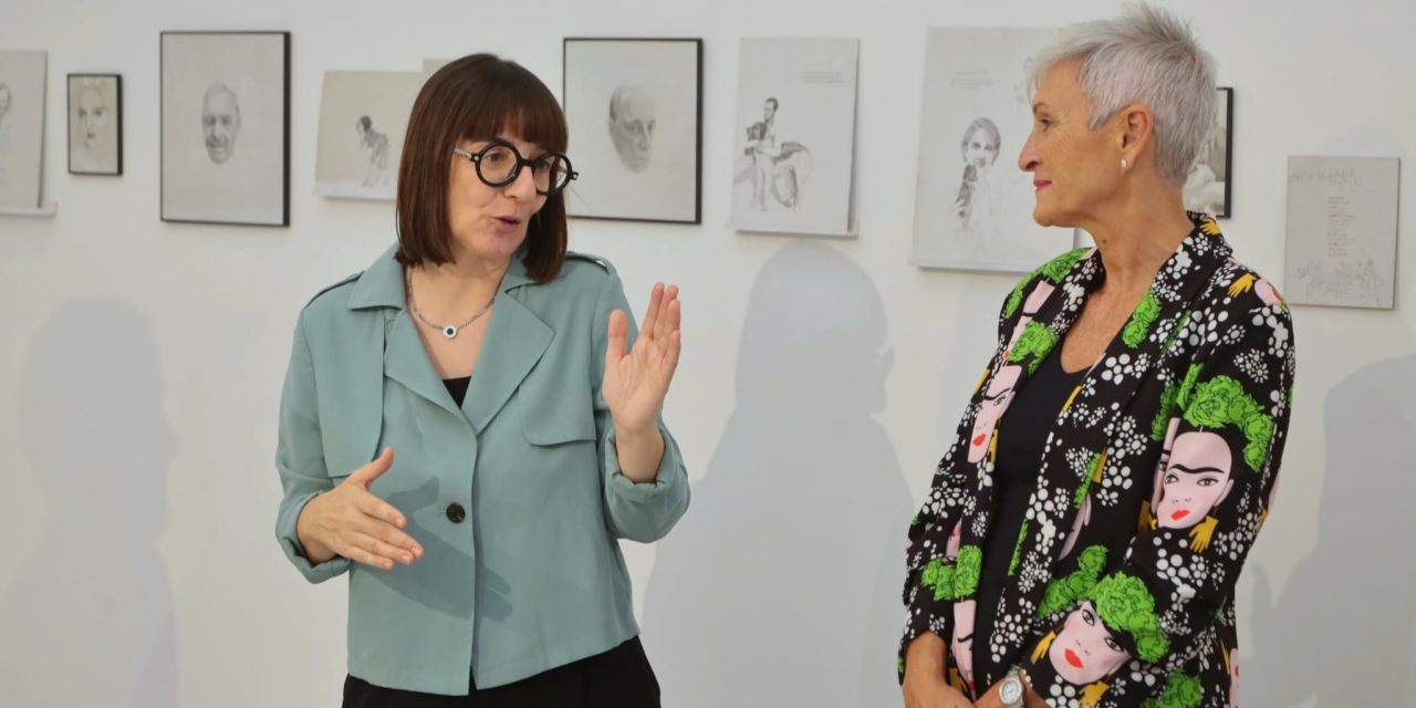 ‘Be kind’, de l’artista Ana Sansano, arriba a la sala expositiva de Vil·la Elisa