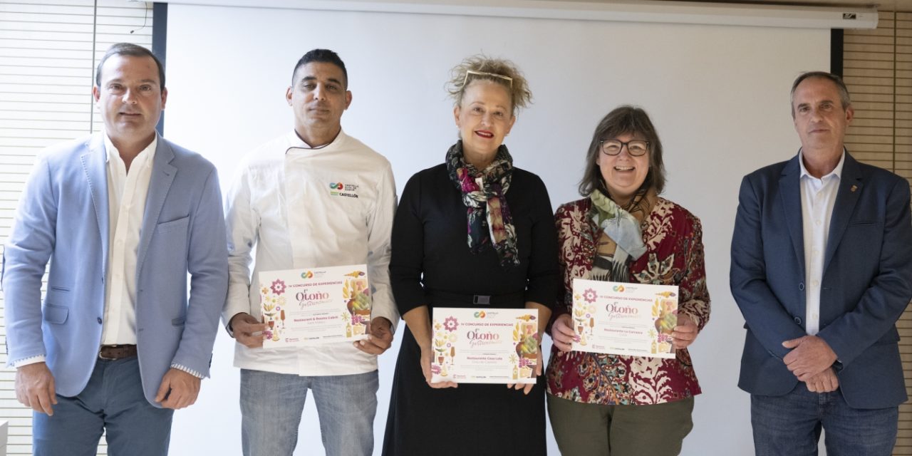 La Diputació de Castelló reconeix la qualitat i creativitat dels participants en la IV edició de Tardor Gastronòmica Castelló Ruta de Sabor