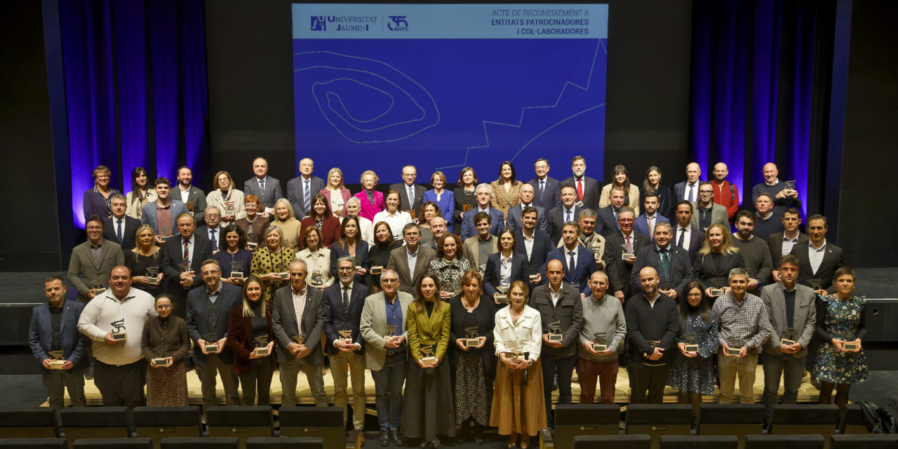 L’UJI reconeix les 88 empreses i institucions que formen part del Cercle de Mecenatge i Patrocini