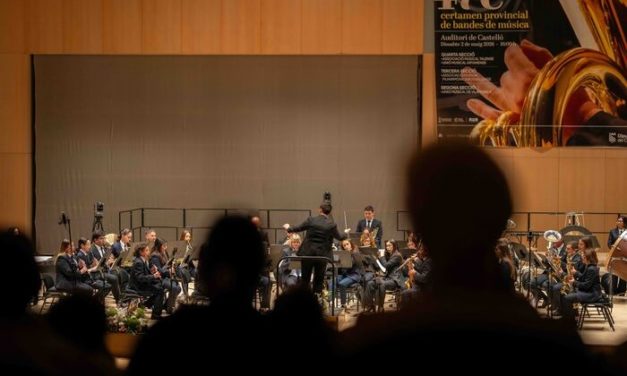 El XLVII Certamen Provincial de Bandes de la Diputació de Castelló reflectix el talent i la qualitat de les agrupacions musicals