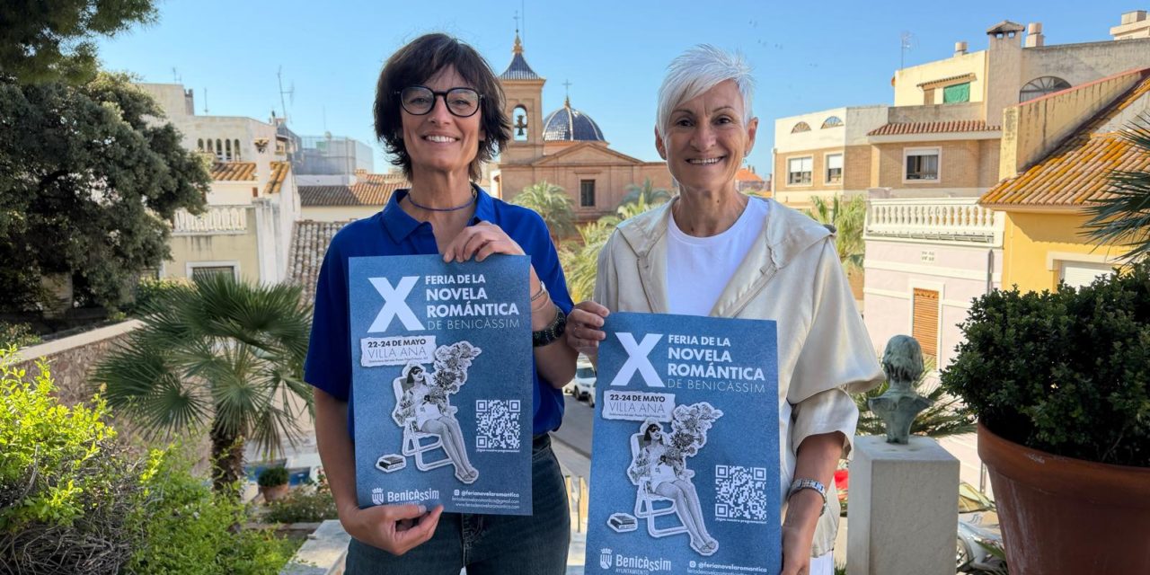 Benicàssim celebra la X Fira de Novel·la Romàntica amb Helena Resano com a padrina d’honor