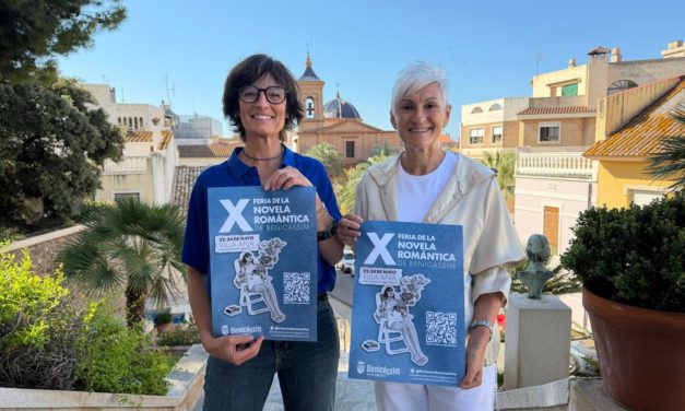 Benicàssim celebra la X Fira de Novel·la Romàntica amb Helena Resano com a padrina d’honor