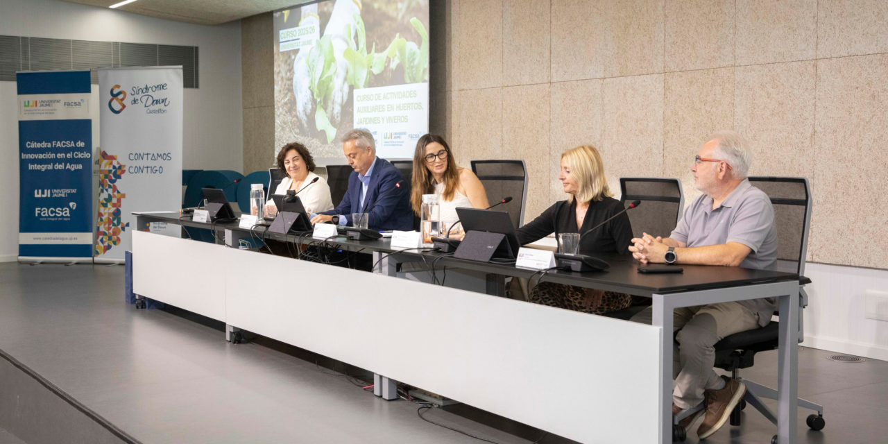 La Càtedra FACSA de l’UJI i la Fundació Síndrome de Down de Castelló clausuren amb èxit la seua activitat formativa pionera en horticultura i jardineria