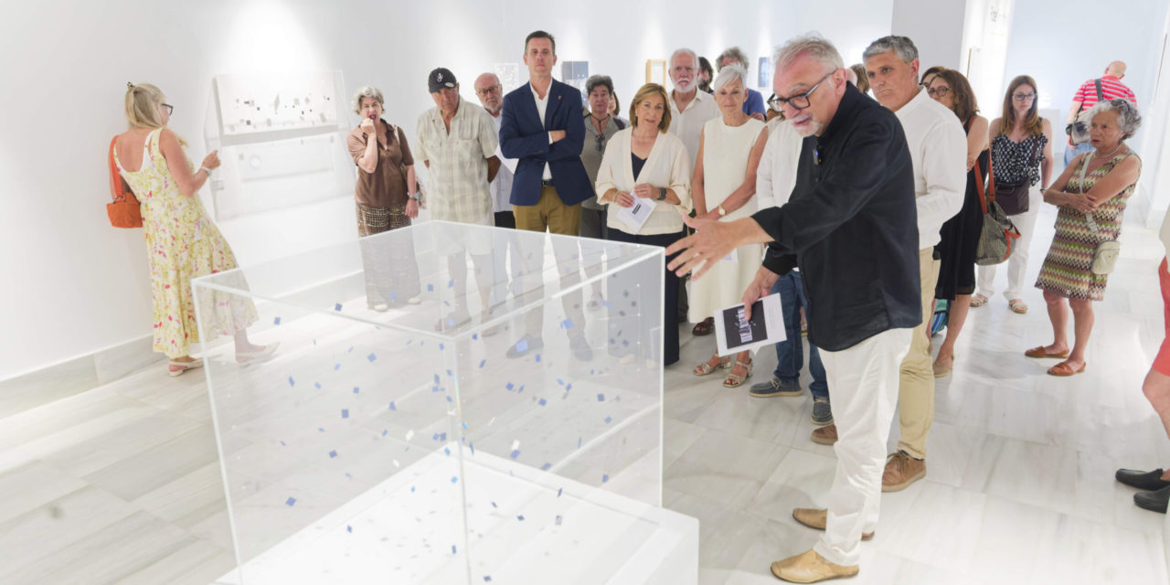 Benicàssim acull l’exposició “Sèries Geomètriques” de Robert Ferrer i Martorell, una de les figures més destacades de l’abstracció geomètrica contemporània