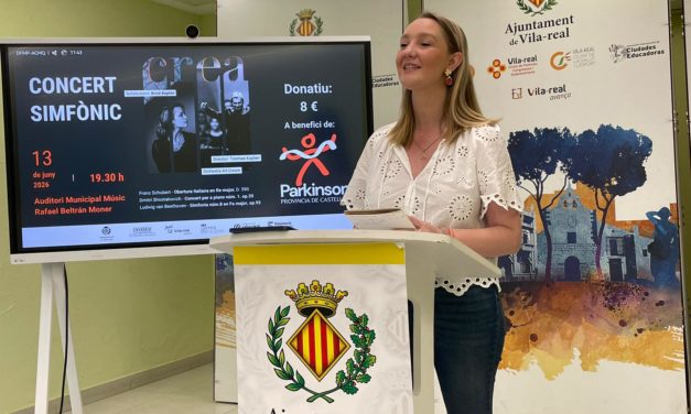 Vila-real dona el tret d’eixida de la VIII edició del Cicle de Música Clàssica de Crea Escena amb un concert simfònic a benefici de l’Associació Parkinson