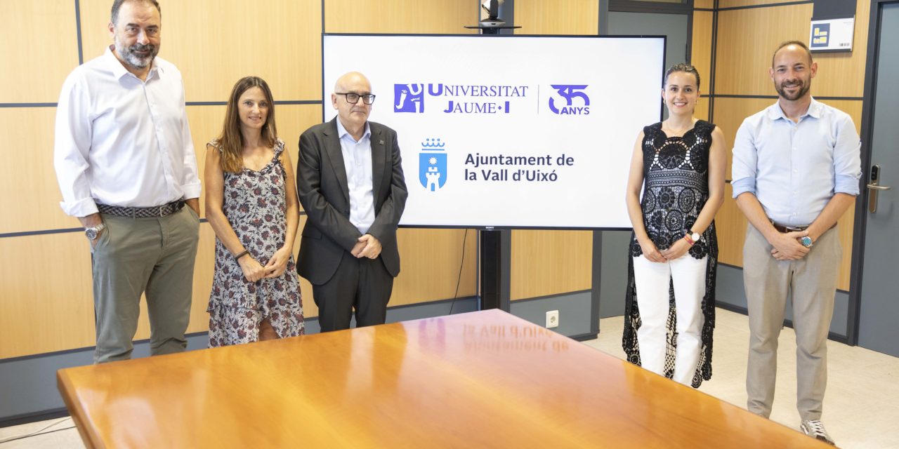 L’UJI i l’Ajuntament de la Vall d’Uixó reforcen la col·laboració amb la Càtedra d’Activitat Física i Oncologia