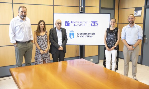 L’UJI i l’Ajuntament de la Vall d’Uixó reforcen la col·laboració amb la Càtedra d’Activitat Física i Oncologia