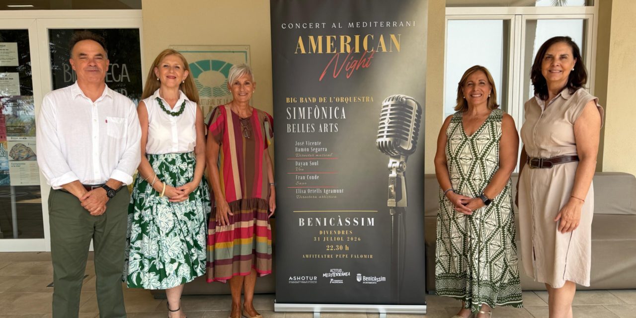 «American Night» protagonitza la quarta edició de Concert al Mediterrani en l’Amfiteatre Pepe Falomir